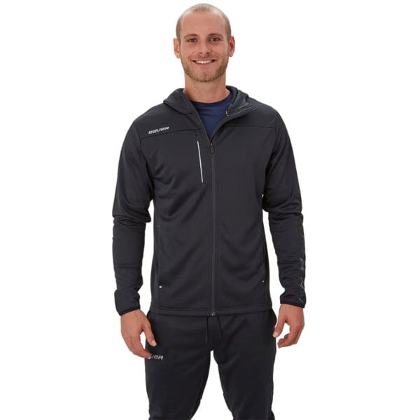 Bauer Vapor Fleece vetoketjullinen huppari JR