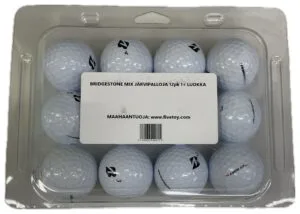 Järvipallot Bridgestone Mix 1+ luokka 12kpl