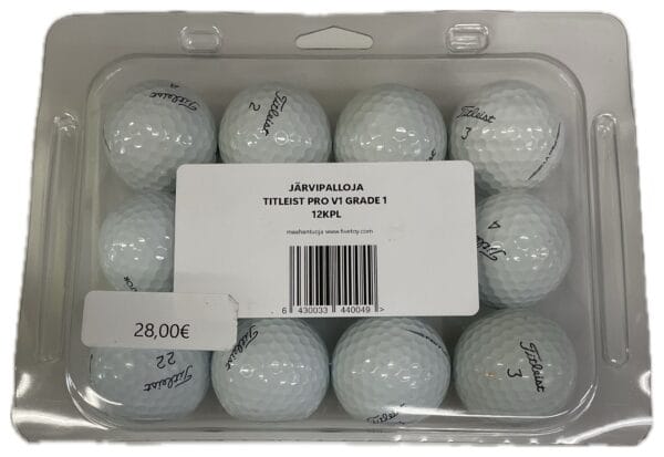 Järvipallot Titleist ProV1 Grade 1 12kpl