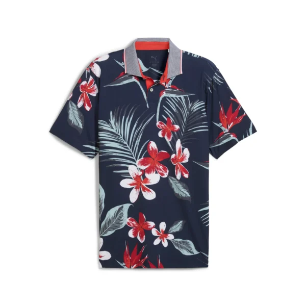 Puma MATTR Luau Polo Deep Navy